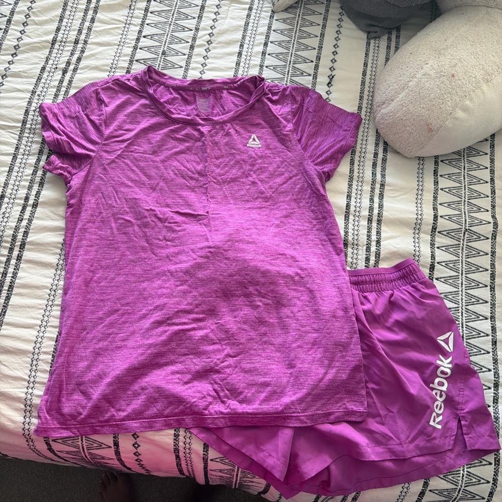 Reebok Magenta Activewear Top